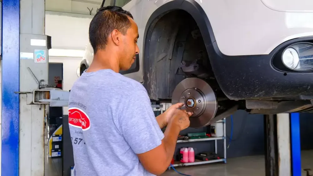 Plaquette de frein à Saint-Pierre